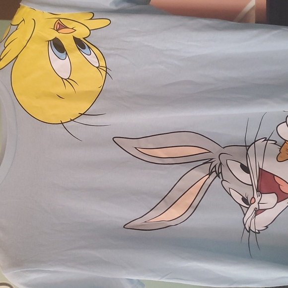 Looney Tunes Junior XL t-shirt, Light Blue - Picture 3 of 5